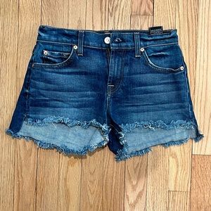 7 For All Mankind Cut Off Short With Step Hem